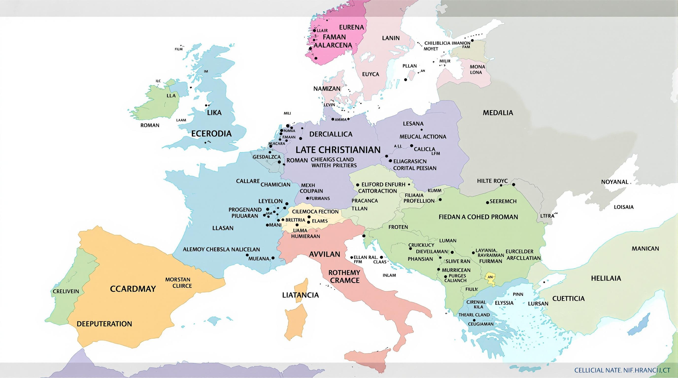 When Did Christianity Become the Dominant Religion in Europe?
